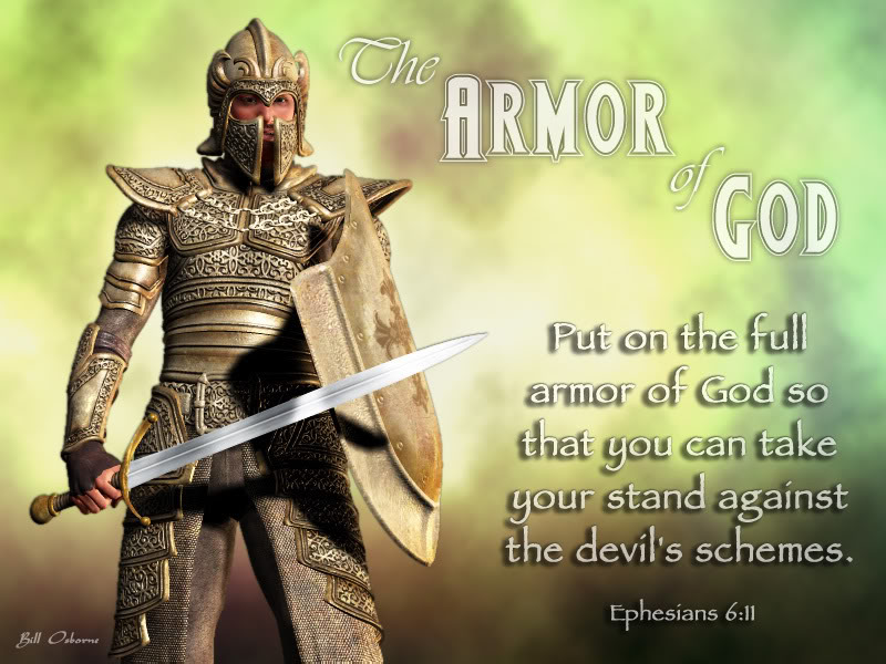Did you ever consider the order of the armor of God in relationship to the 